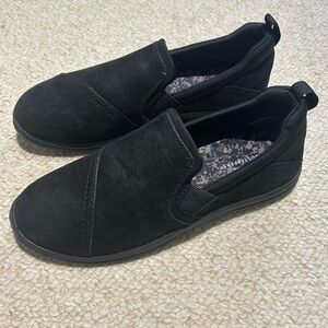 Clarks Cloudsteppers Breeze Dawn Womens Slip On Loafers Flats Size 8 Black 27772